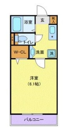 湘南台駅 徒歩6分 2階の物件間取画像